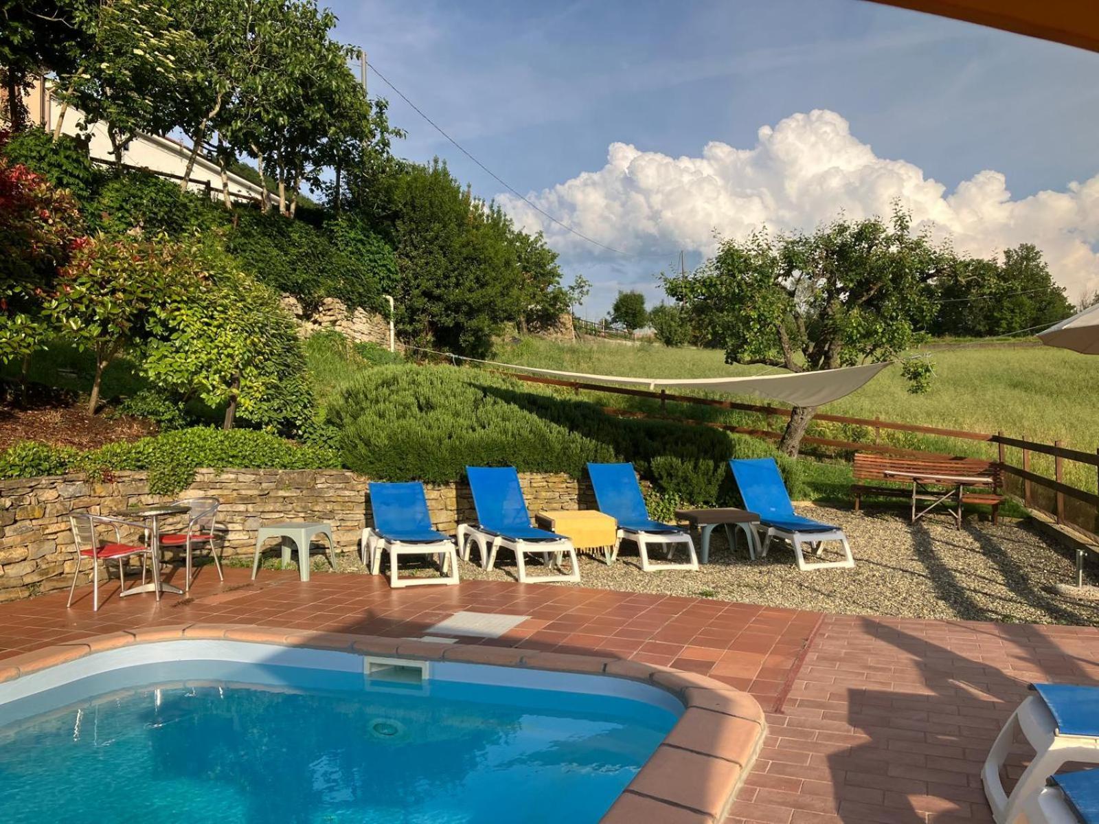 Casa Petra - Casa Tre Stelle - Casa Caneva - Ferien Fuer 6-14 Personen Ponti Экстерьер фото
